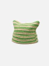 Chapeau rayé à oreilles de chat